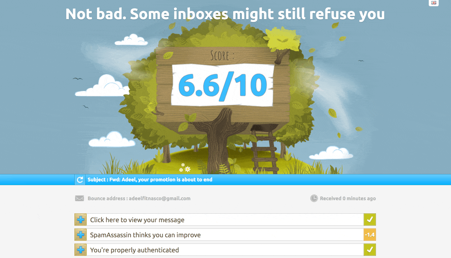 Mail Tester review