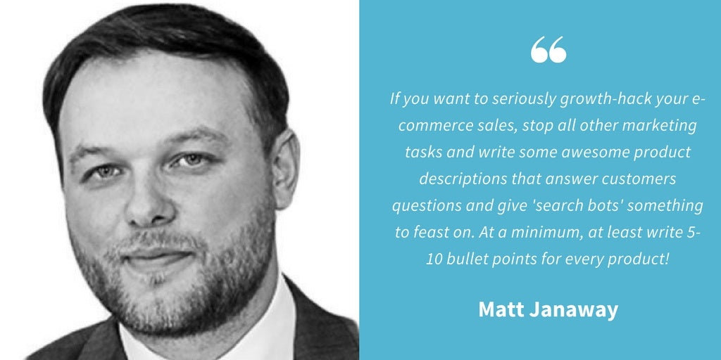 SEO Quotes - Matt Janaway