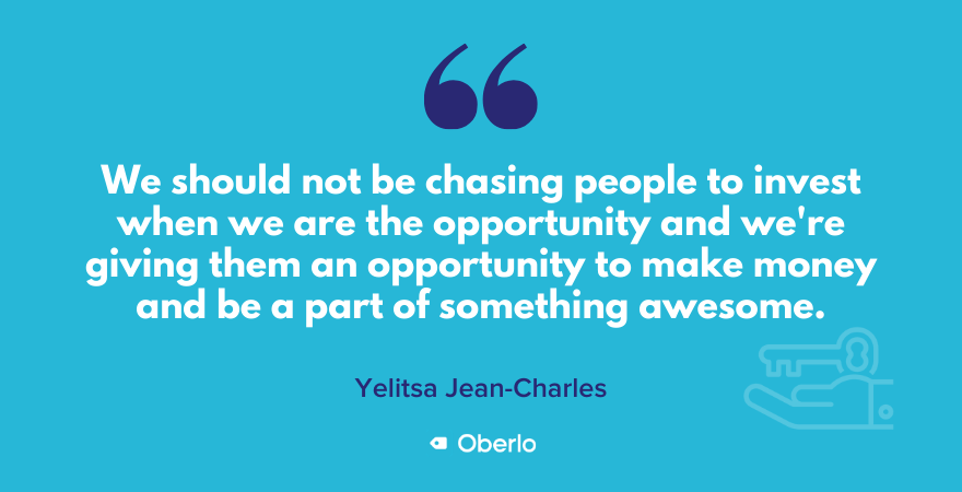 Offering investors the chance to make money