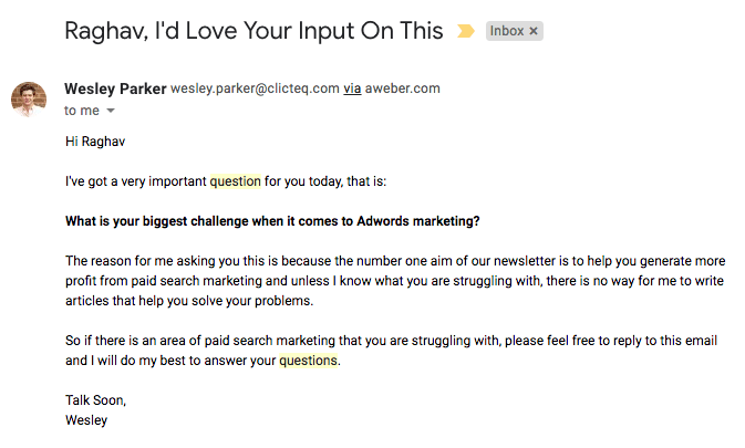 autoresponder content funnel