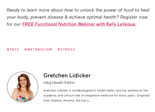 mindbodygreen email list