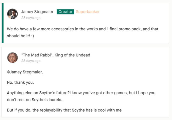 kickstarter crowdfunding customer service