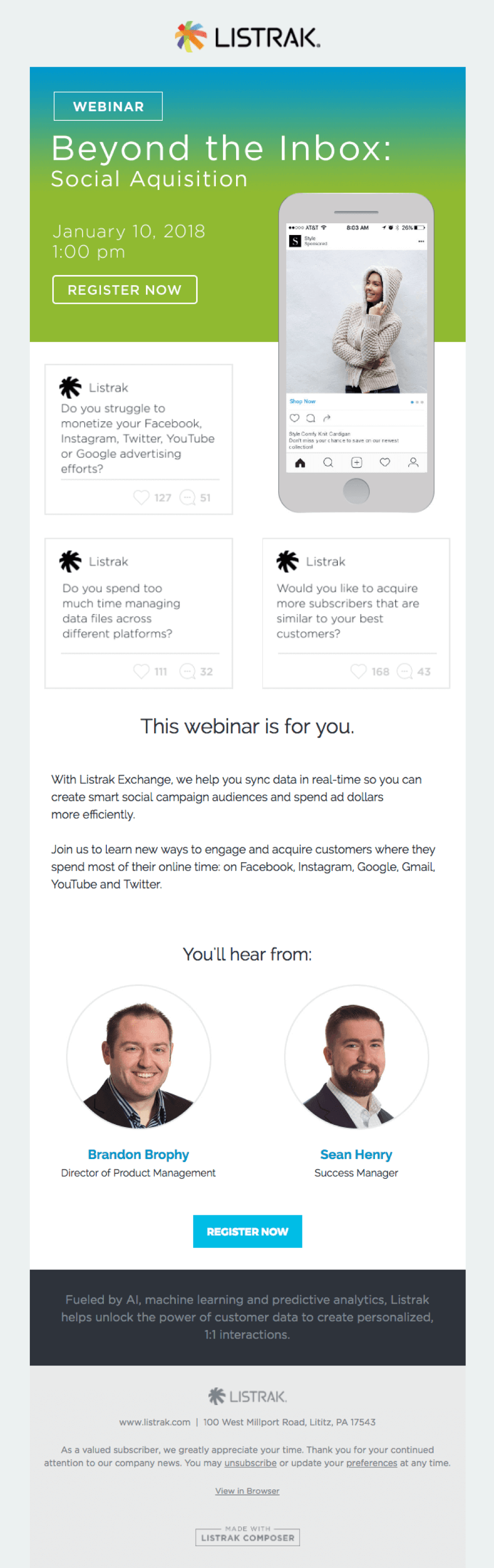 email newsletters 2018