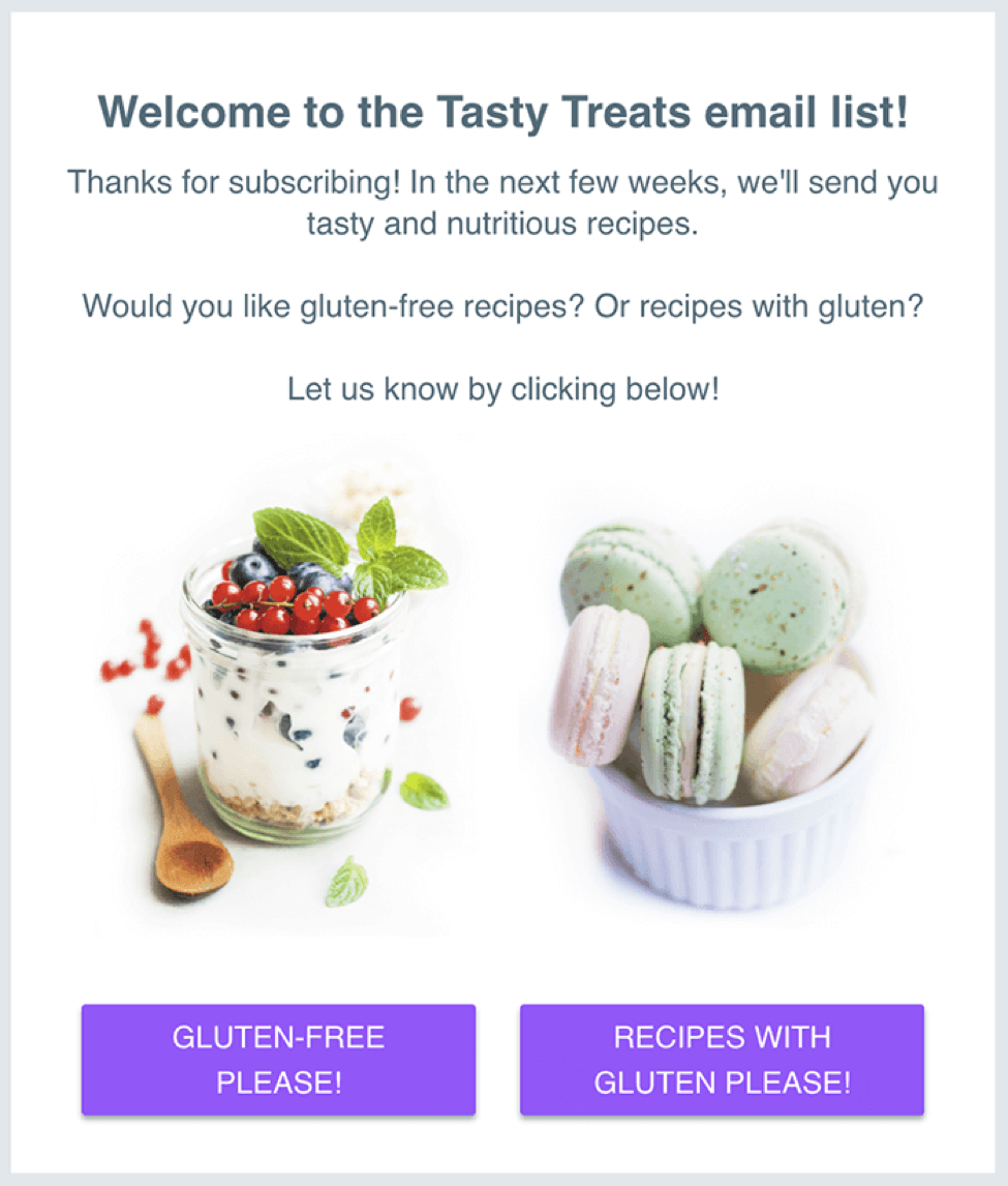 welcome email series