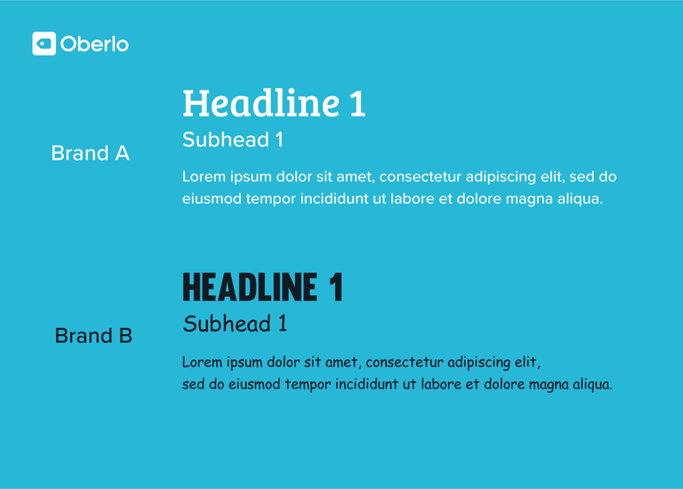 font choice and readability 