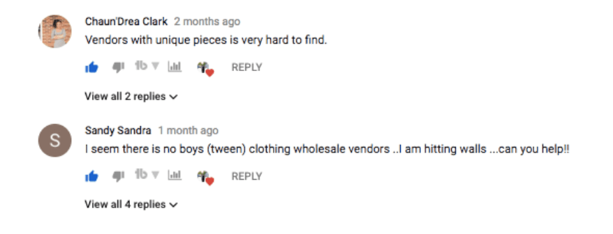 wholesale clothing