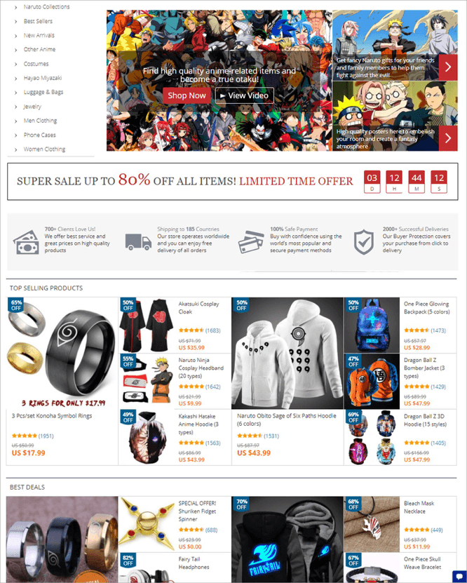 USP ecommerce