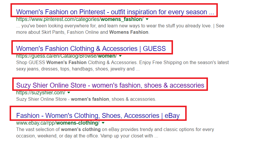 dropshipping SEO - title tag - beginners guide to seo 