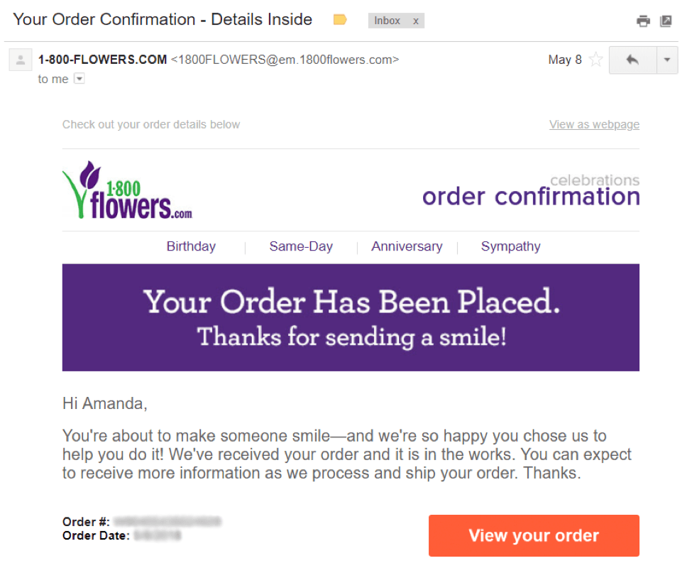 transactional emails