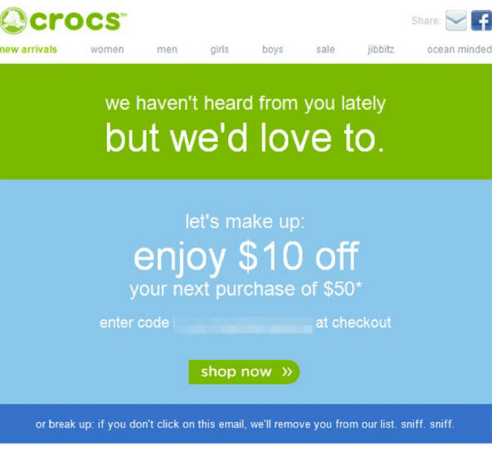 win back emails